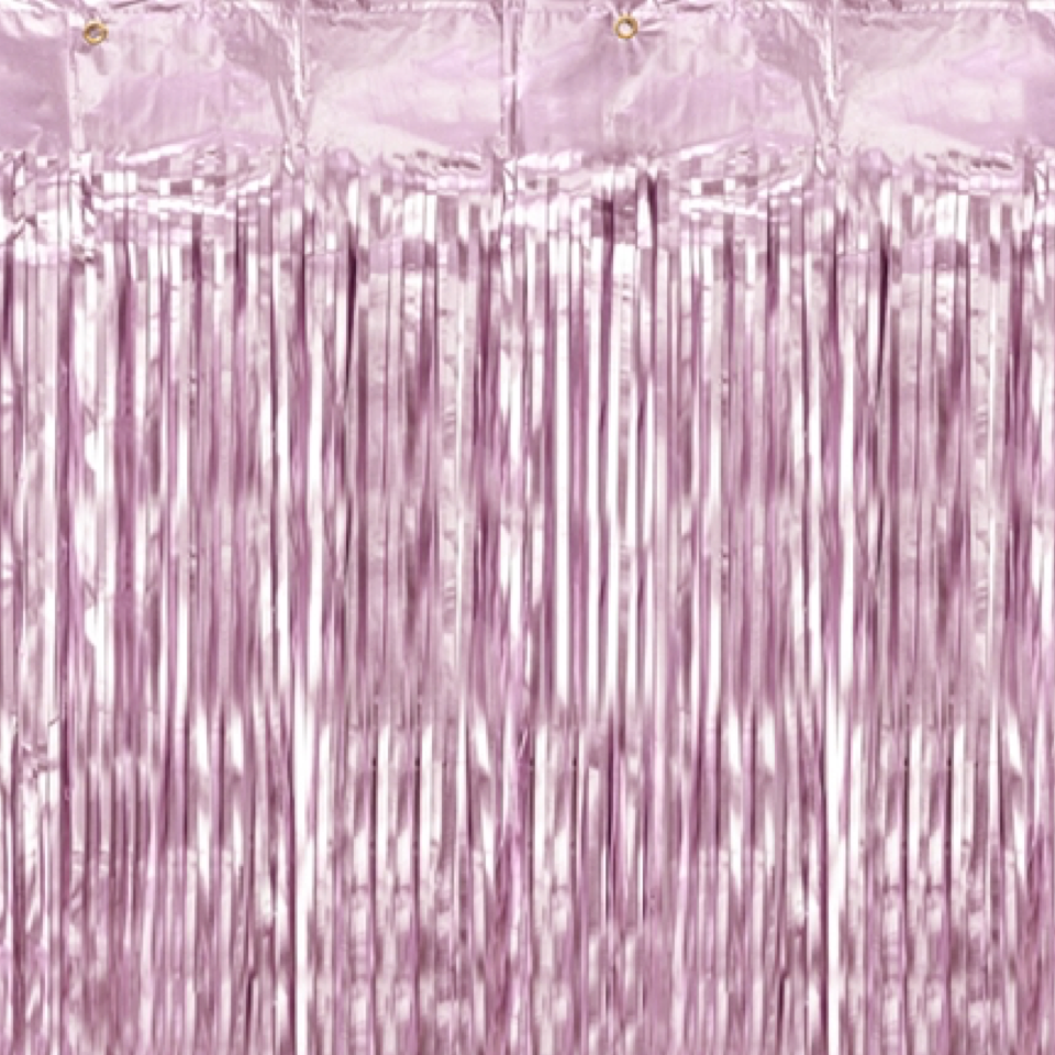 Vorhang, pink chrom,  90 x 250 cm