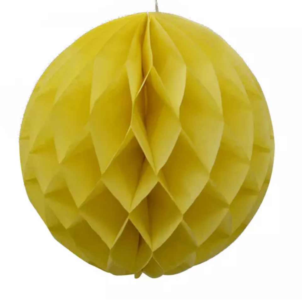 Wabenball, gelb, 15cm